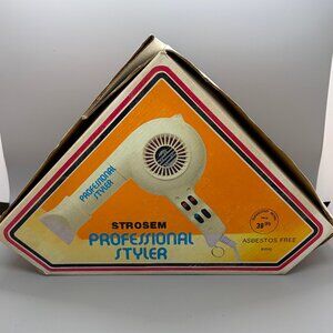 Vintage Hair Dryer “Professional Styler By Strosem” NIB